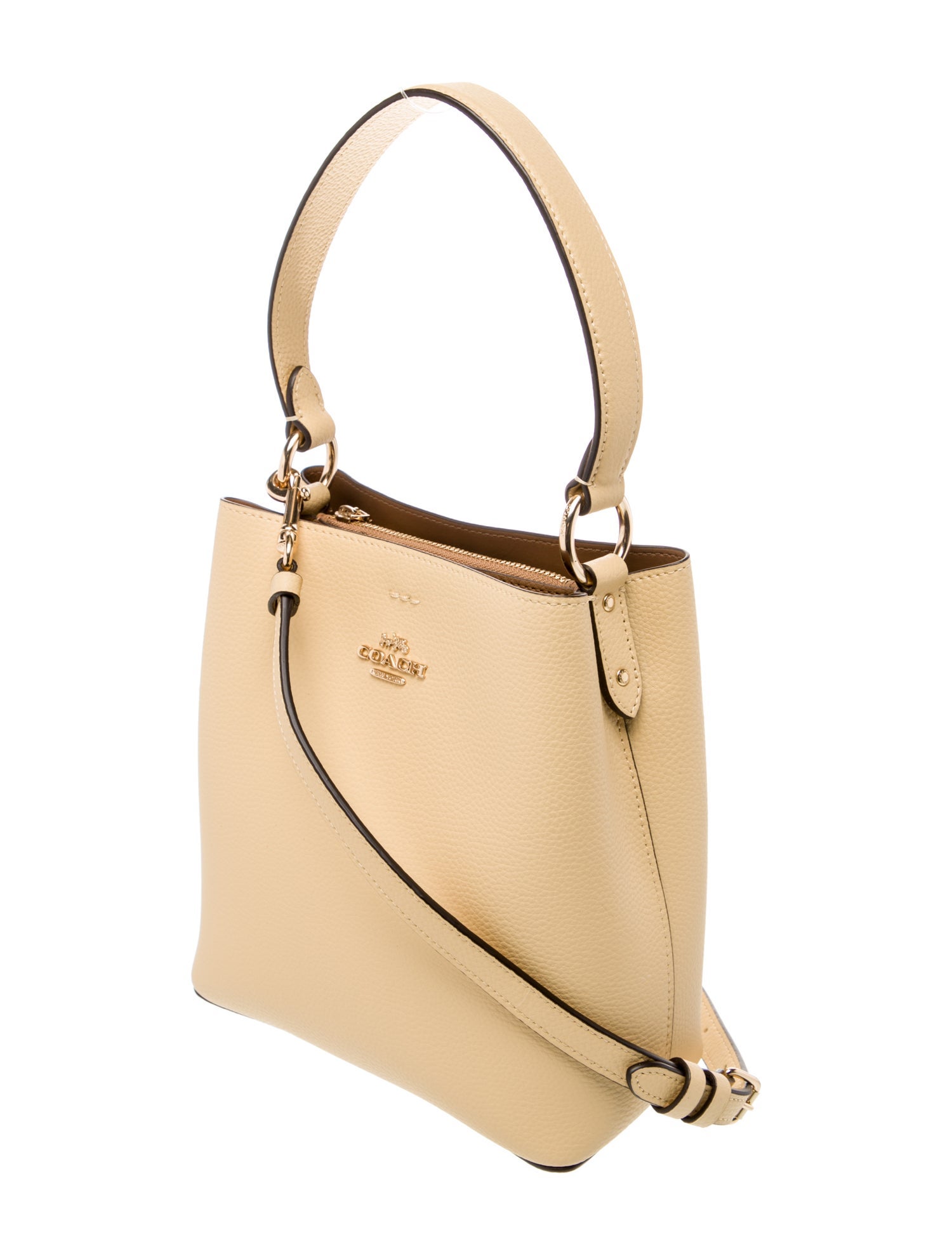 Coach Leather Top Handle Bag